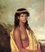 'Tetuppa, a Native Female of the Sandwich Islands'